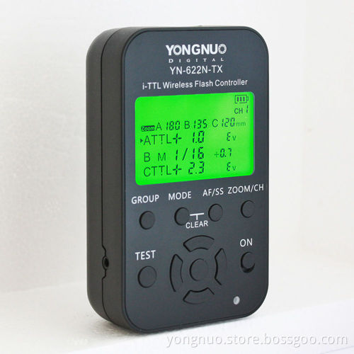 Yongnuo Ttl Yn-622n-Tx LCD Flash Trigger Transceiver for Nikon